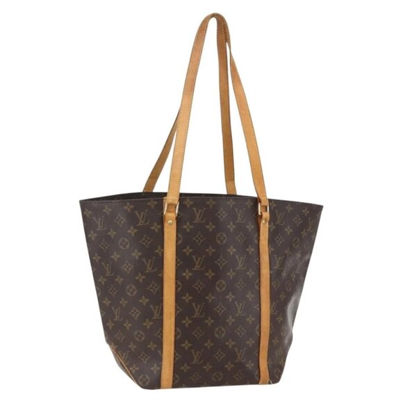 LOUIS VUITTON Monogram Sac Shopping Tote Bag